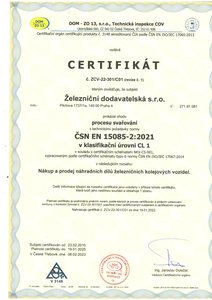 ČSN EN 15085-2_2021_CL1